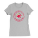 Womens Small Solid Athletic Grey Style_T-Shirt