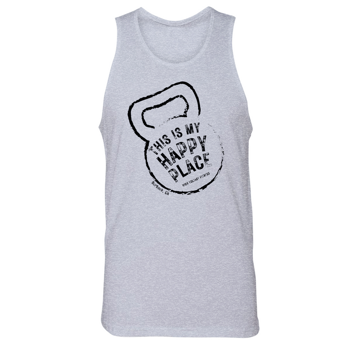 Mens Small Heather Gray Style_Tank Top