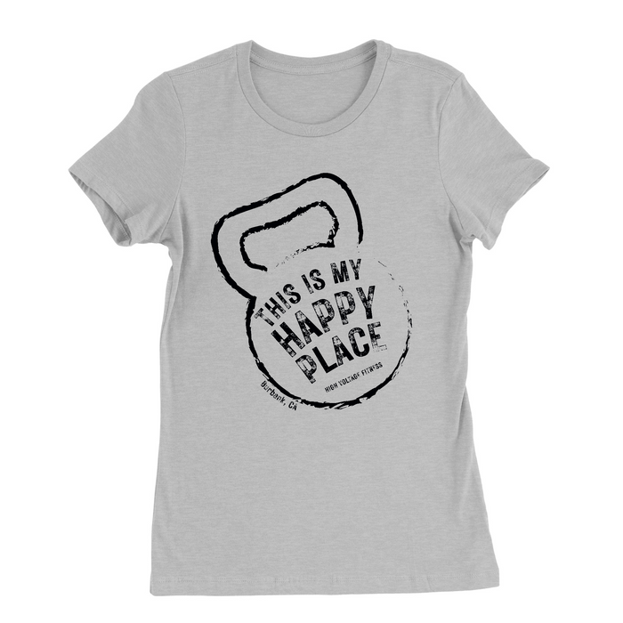 Womens Small Solid Athletic Grey Style_T-Shirt