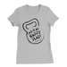 Womens Small Solid Athletic Grey Style_T-Shirt