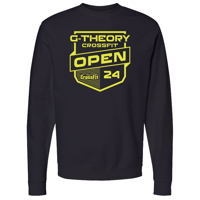 G-Theory CrossFit Open 2024 Mens - Midweight Sweatshirt