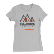 Womens Small Solid Athletic Grey Style_T-Shirt