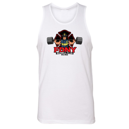 Mens Small White Style_Tank Top