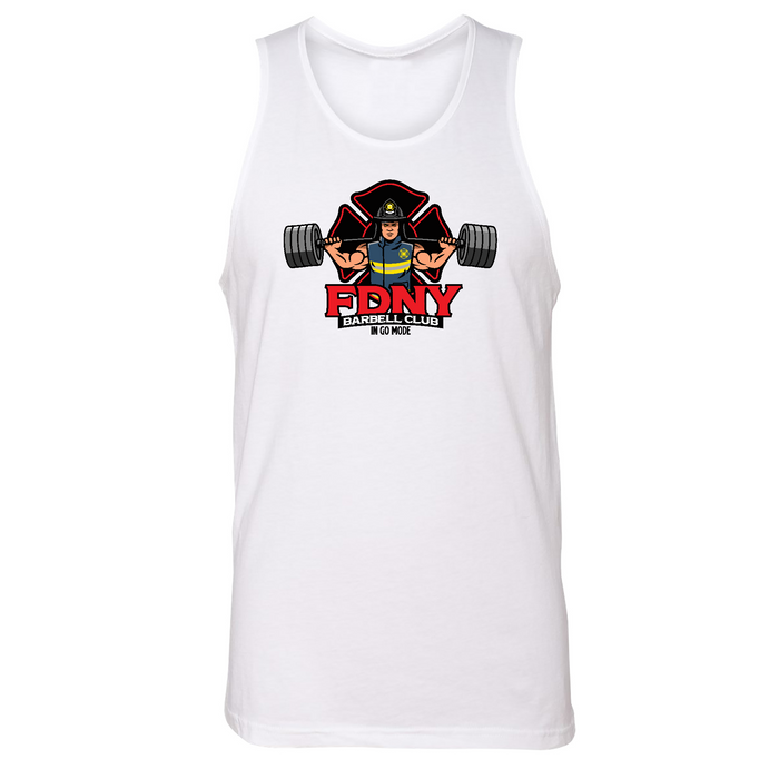 Mens Small White Style_Tank Top