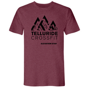 Mens Small Heather Maroon Style_T-Shirt