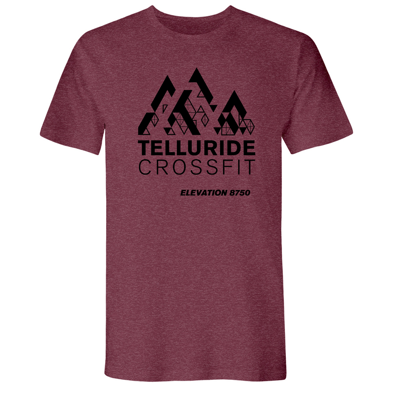 Mens Small Heather Maroon Style_T-Shirt