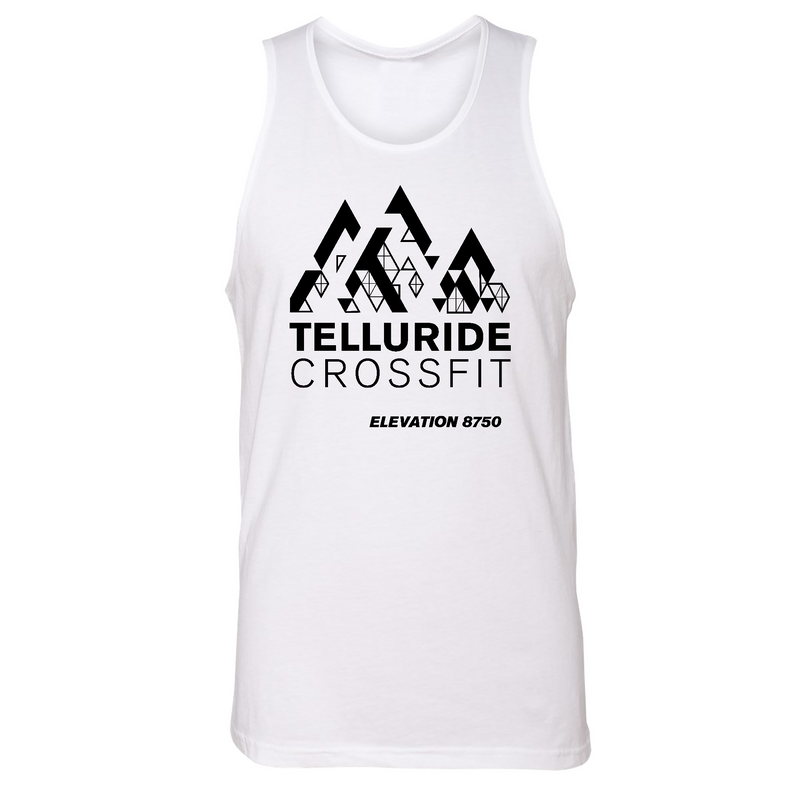 Mens Small White Style_Tank Top