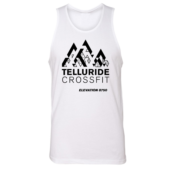 Mens Small White Style_Tank Top