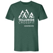 Mens Small Heather Forest Green Style_T-Shirt