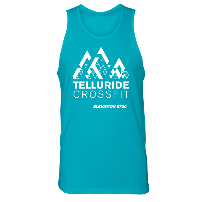Mens Small Tahiti Blue Style_Tank Top