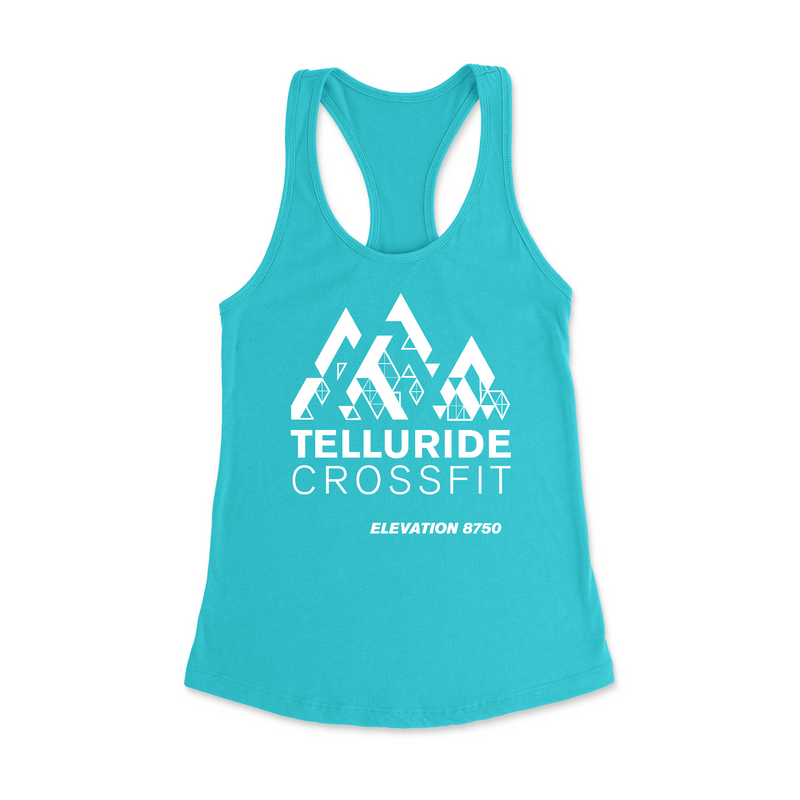 Womens X-Small Tahiti Blue Style_Tank Top