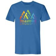 Mens Small Heather Cool Blue Style_T-Shirt