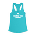 Womens X-Small Tahiti Blue Style_Tank Top