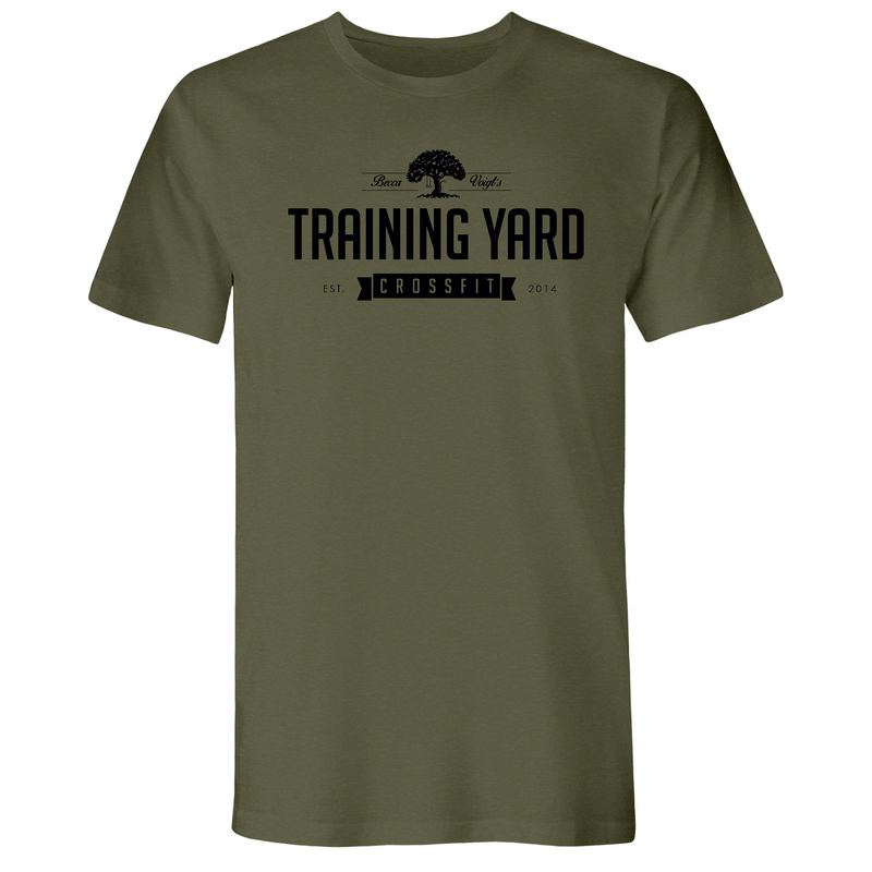 Mens Small Military Green Style_T-Shirt