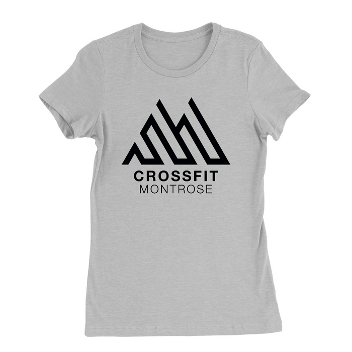 Womens Small Solid Athletic Grey Style_T-Shirt
