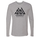 Mens Small Heather Gray Style_Long Sleeve