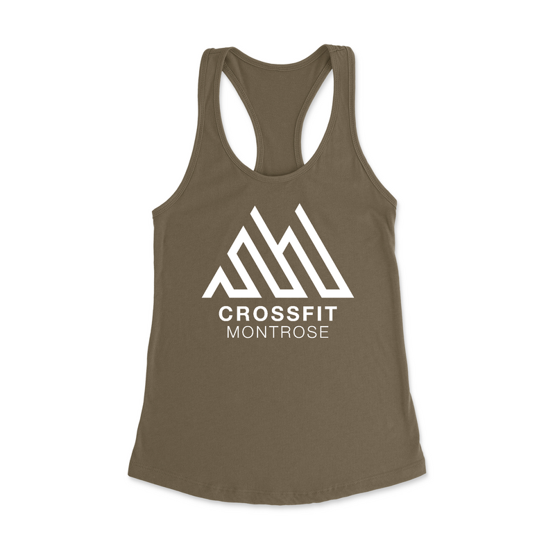 Womens X-Small Military Green Style_Tank Top