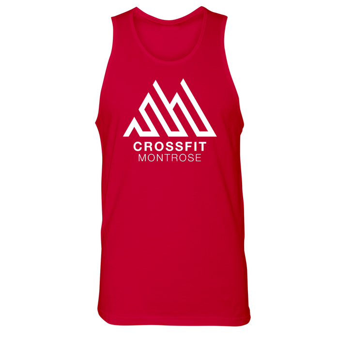 Mens Small Red Style_Tank Top