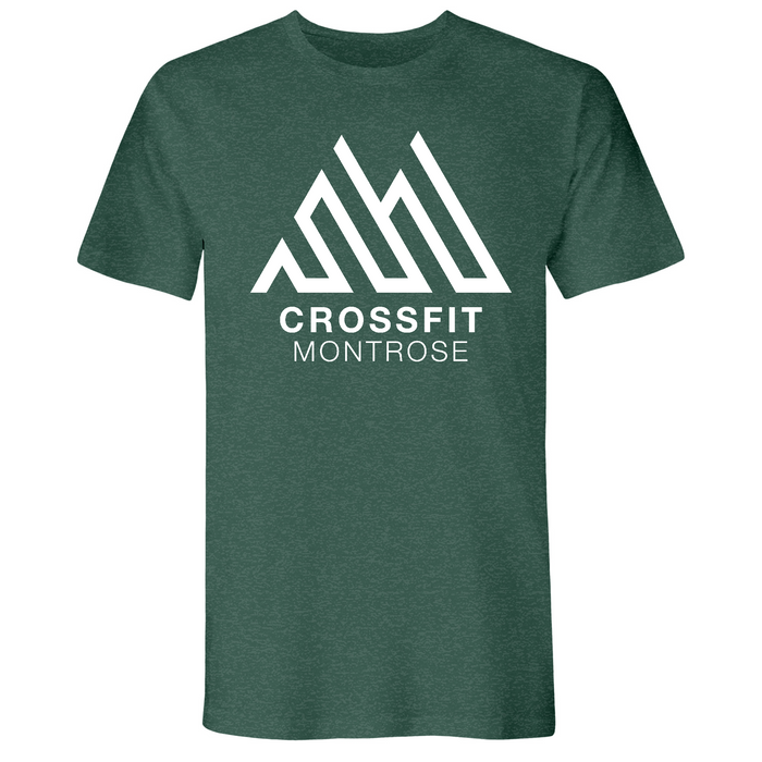 Mens Small Heather Forest Green Style_T-Shirt