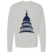 Mens Small Grey Heather Style_Sweatshirt