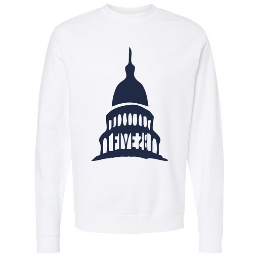 Mens Small White Style_Sweatshirt