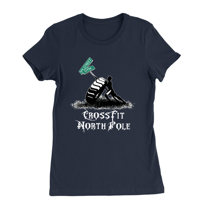 Womens Small Navy Style_T-Shirt