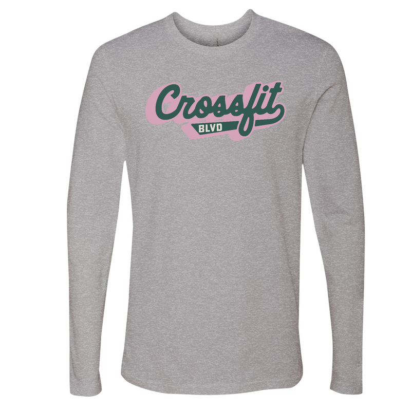 Mens Small Heather Gray Style_Long Sleeve