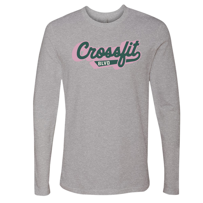 Mens Small Heather Gray Style_Long Sleeve