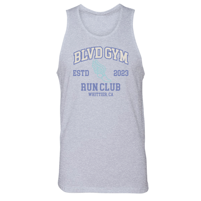 Mens Small Heather Gray Style_Tank Top