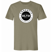 Mens Small Light Olive Style_T-Shirt