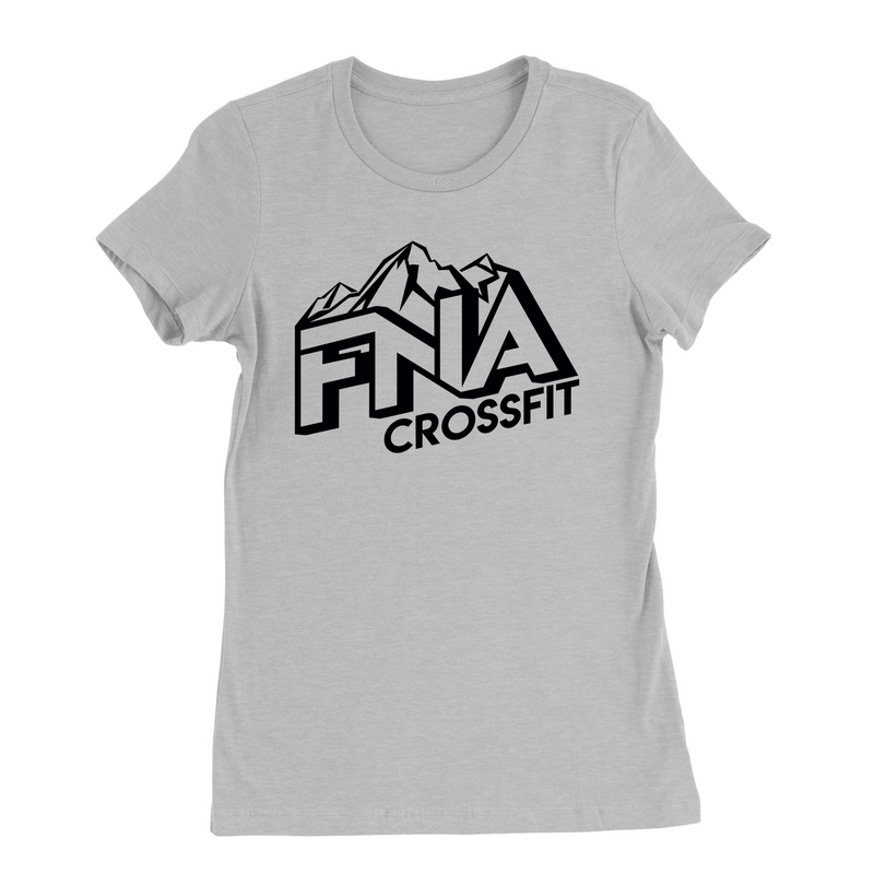 Womens Small Solid Athletic Grey Style_T-Shirt