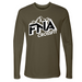 Mens Small Military Green Style_Long Sleeve