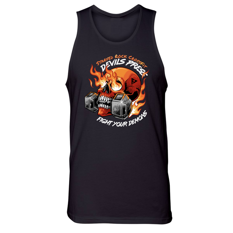 Mens Small Black Style_Tank Top