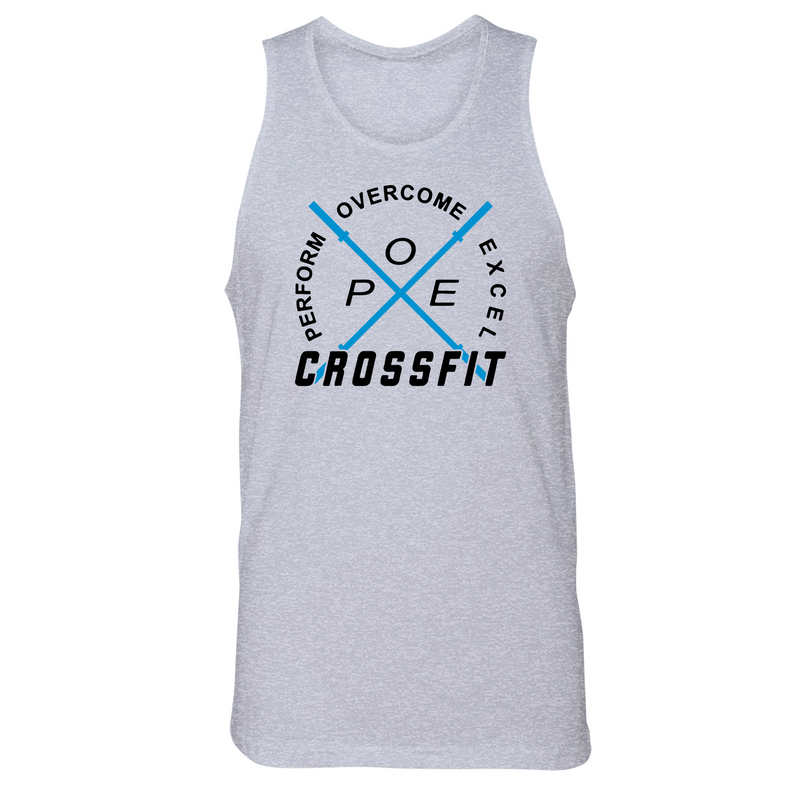 Mens Small Heather Gray Style_Tank Top