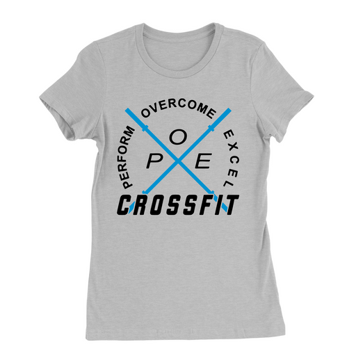 Womens Small Solid Athletic Grey Style_T-Shirt