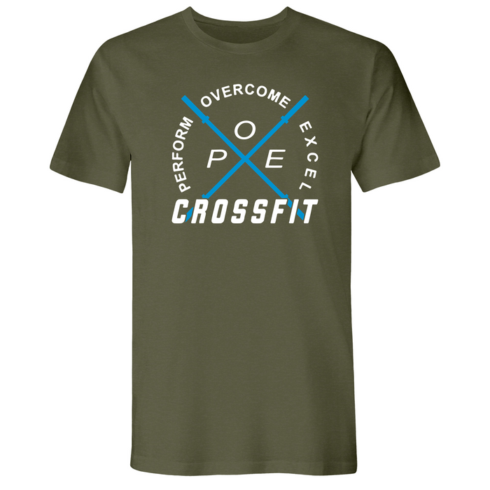 Mens Small Military Green Style_T-Shirt
