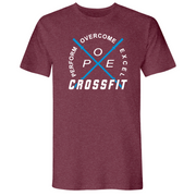 Mens Small Heather Maroon Style_T-Shirt