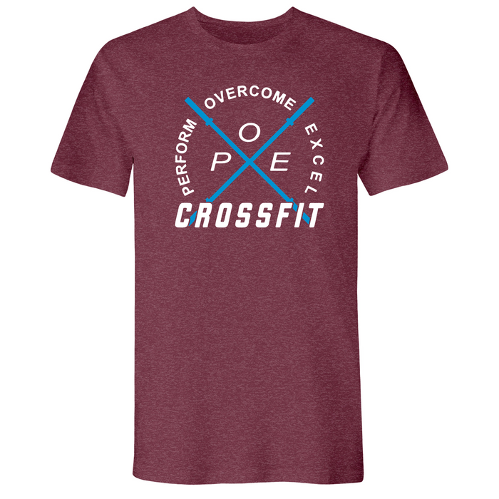 Mens Small Heather Maroon Style_T-Shirt