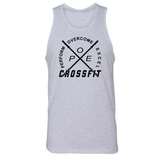 Mens Small Heather Gray Style_Tank Top