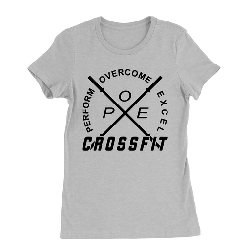 Womens Small Solid Athletic Grey Style_T-Shirt