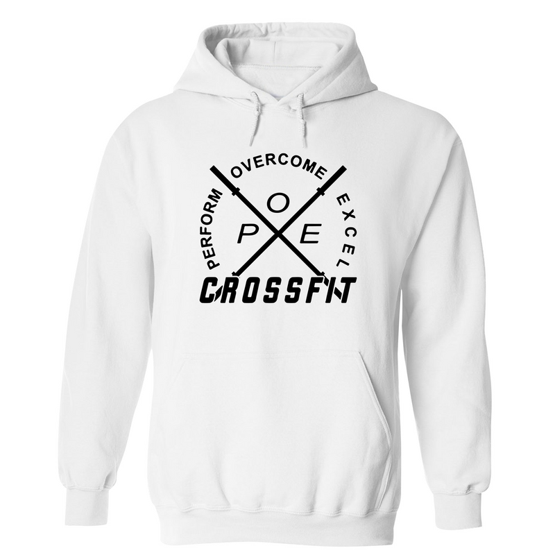 Mens Small White Style_Hoodie