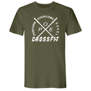 Mens Small Military Green Style_T-Shirt