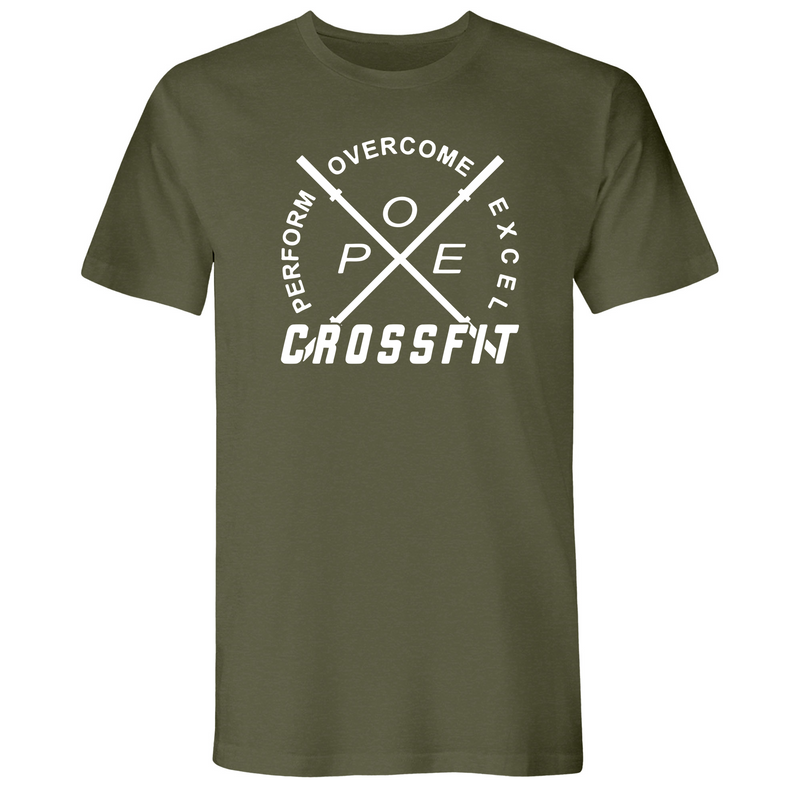 Mens Small Military Green Style_T-Shirt