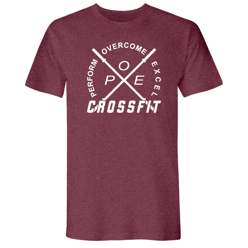 Mens Small Heather Maroon Style_T-Shirt