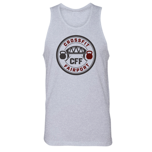 Mens Small Heather Gray Style_Tank Top