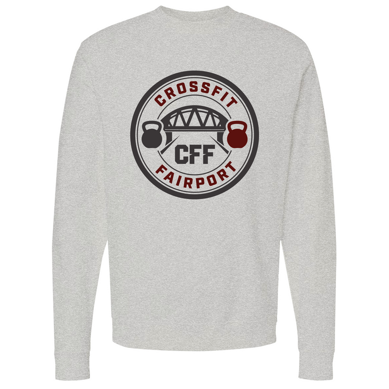 Mens Small Grey Heather Style_Sweatshirt