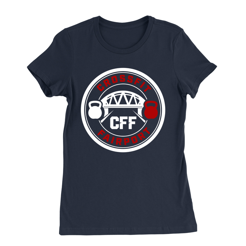 Womens Small Navy Style_T-Shirt
