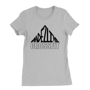 Womens Small Solid Athletic Grey Style_T-Shirt