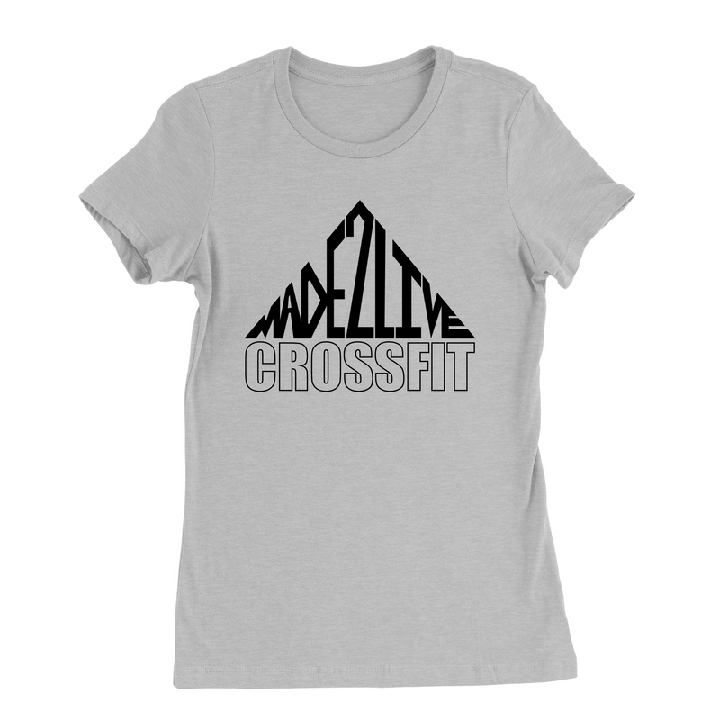 Womens Small Solid Athletic Grey Style_T-Shirt