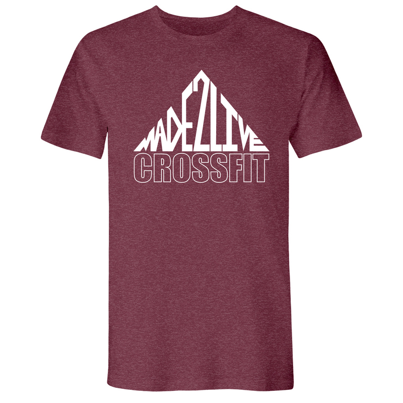 Mens Small Heather Maroon Style_T-Shirt